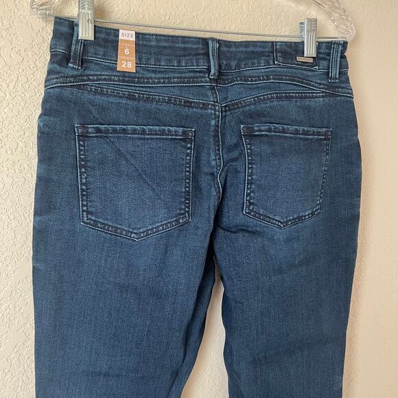 NWT Prana Buxton, Deep Blue, relaxed boyfriend jeans size 6 - Picture 5 of 11
